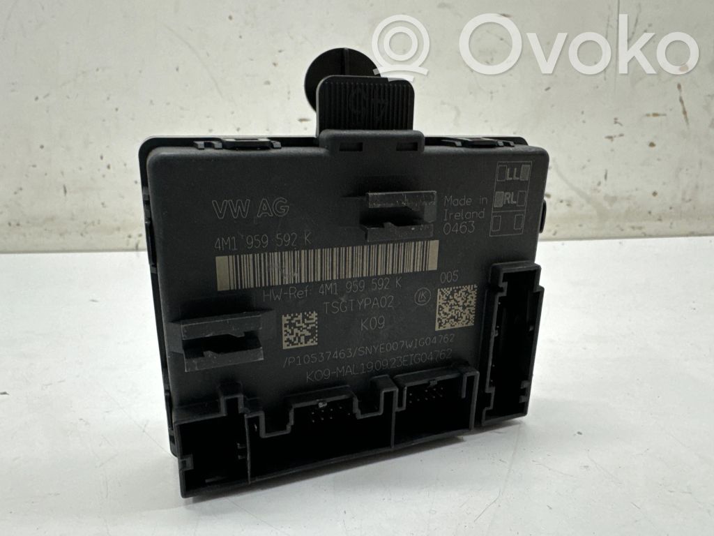 Unité de commande module de porte   4M1959592K