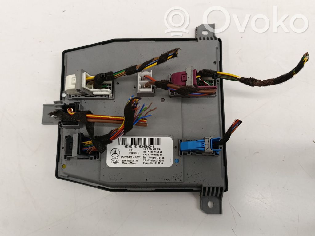 Mercedes-Benz GLE W167 Modul de control caroserie central 