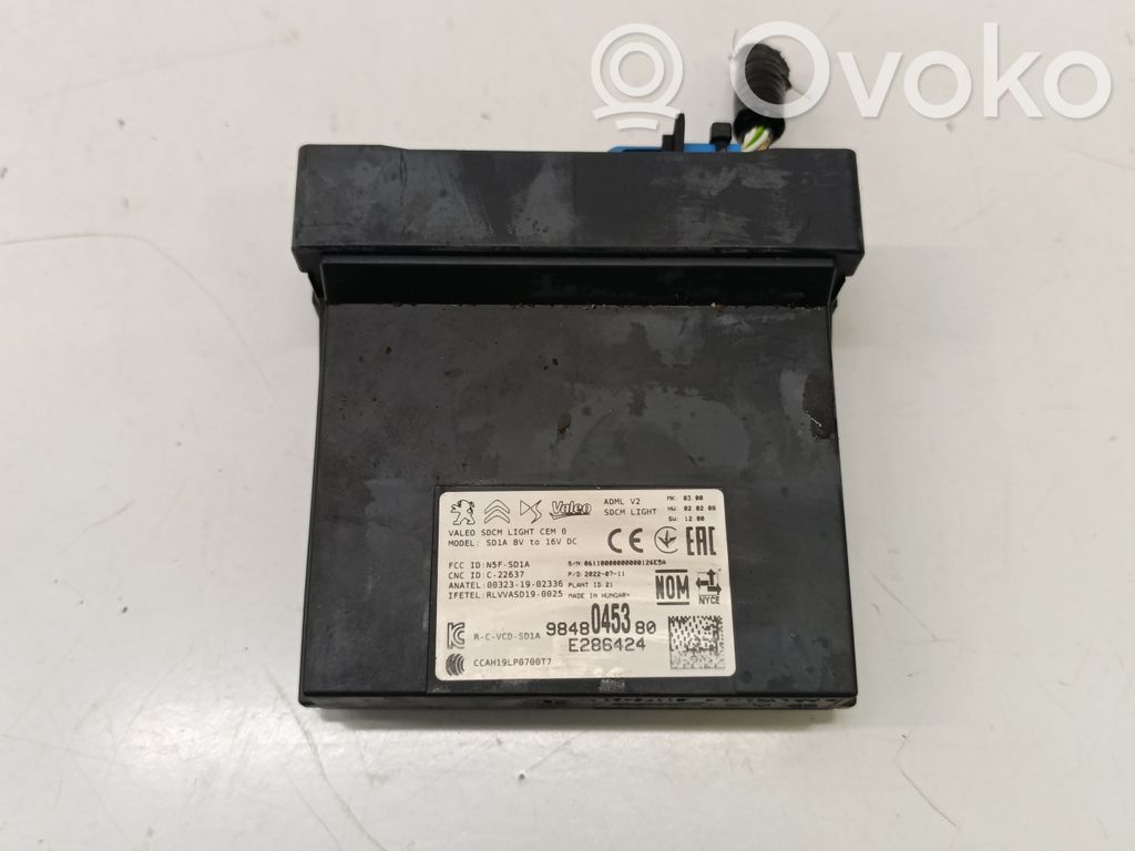 Opel Corsa F Module d'éclairage LCM 