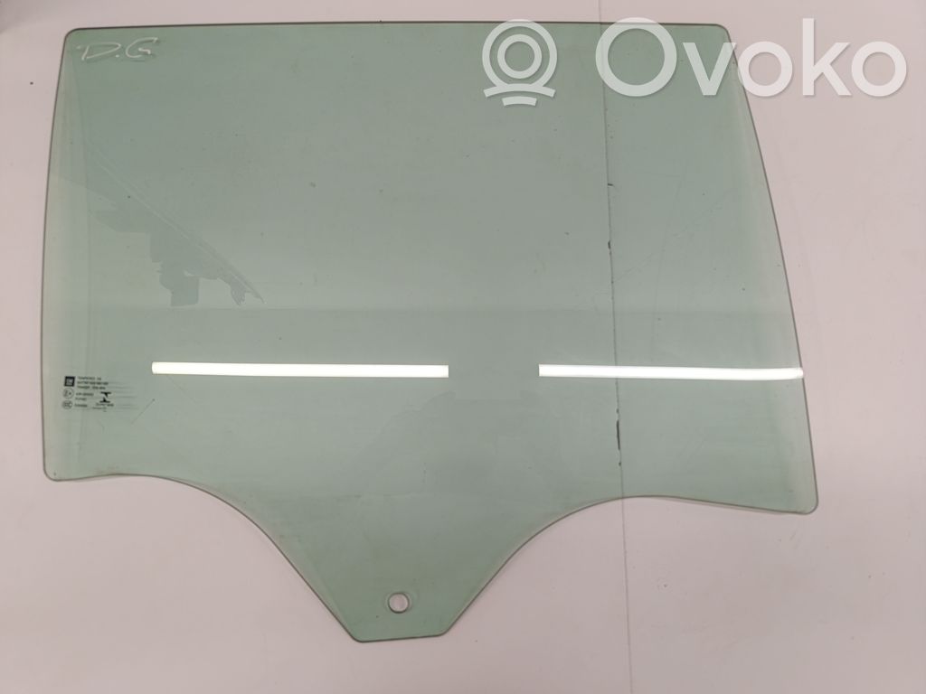 Opel Insignia B Vetro del finestrino della portiera posteriore 