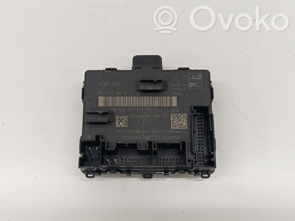 Audi Q4 Sportback e-tron Door control unit/module 