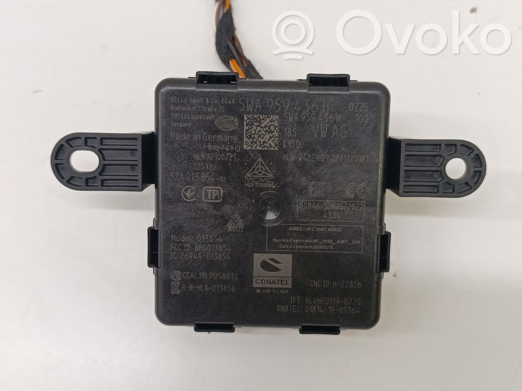 Audi Q4 Sportback e-tron Keyless (KESSY) go control unit/module 