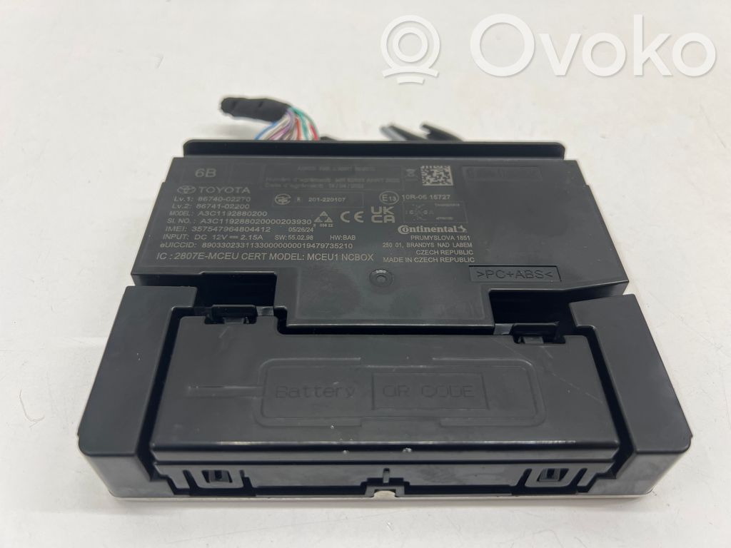 Toyota C-HR II Other control units/modules 
