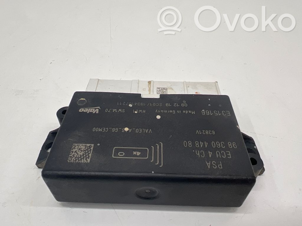 Citroen Berlingo Parking PDC control unit/module 