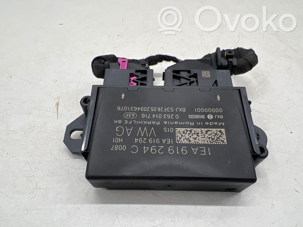 Volkswagen ID.3 Unidad de control/módulo PDC de aparcamiento 
