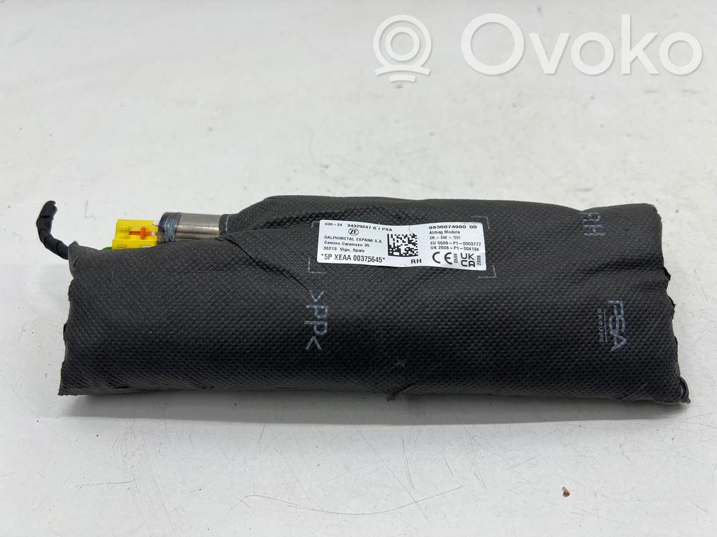 Opel Mokka B Airbag del asiento 