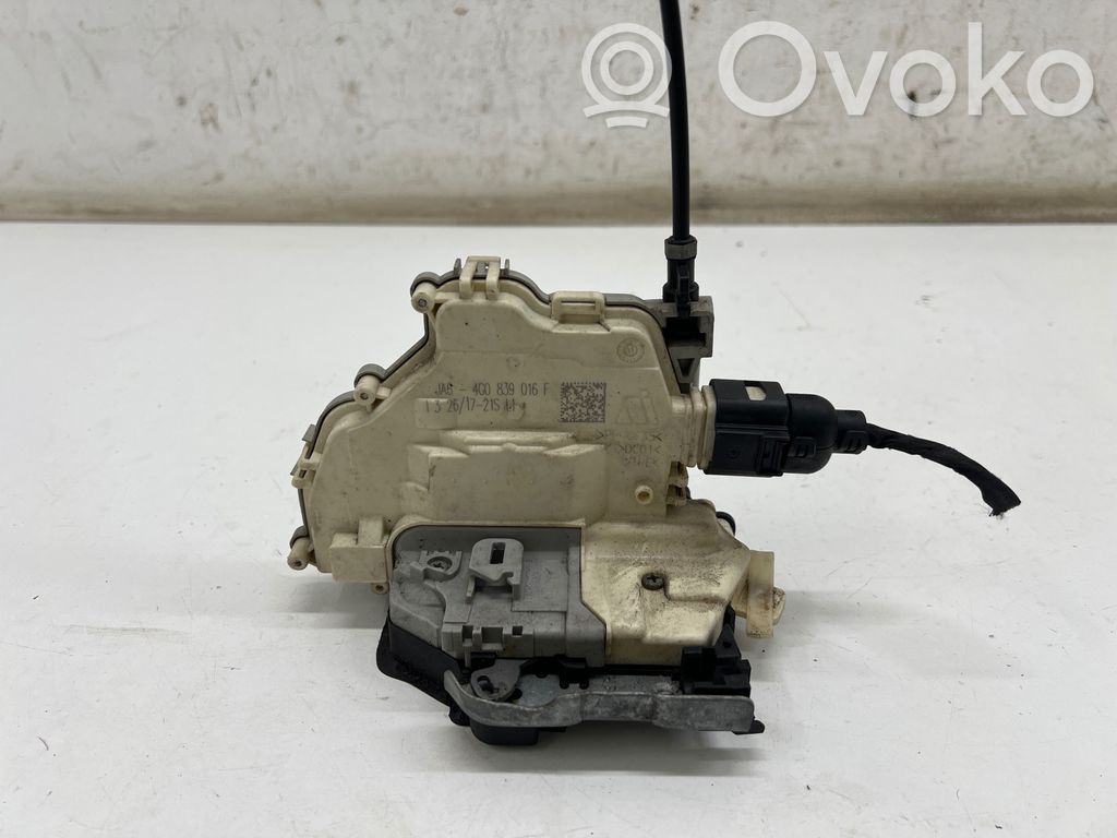Audi Q5 SQ5 FY Serratura portiera posteriore 