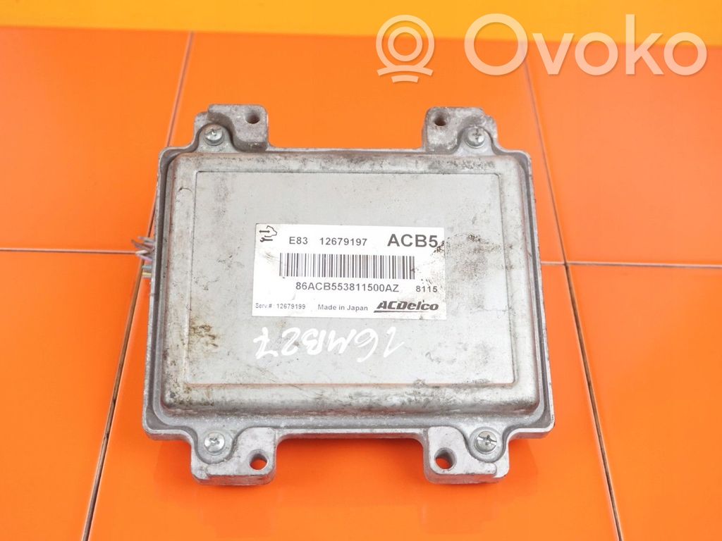 Opel Corsa E Engine control unit/module 