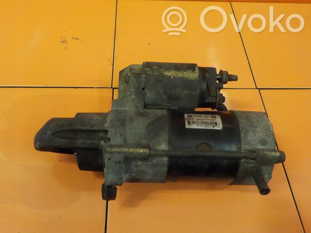 Opel Astra K Starter motor 