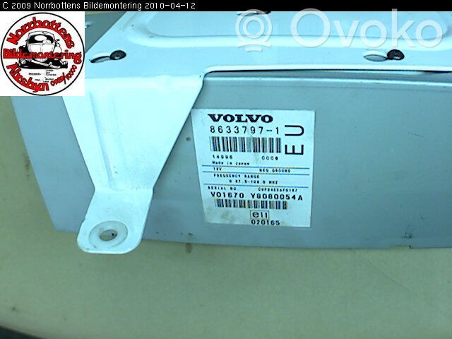 Volvo XC70 GPS navigation control unit/module 