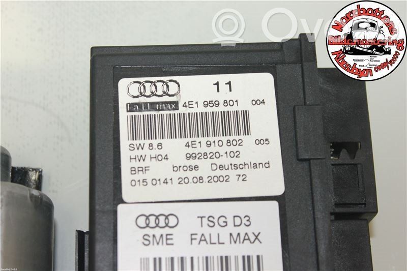 Audi A8 S8 D3 4E Motor macara geam ușă față 