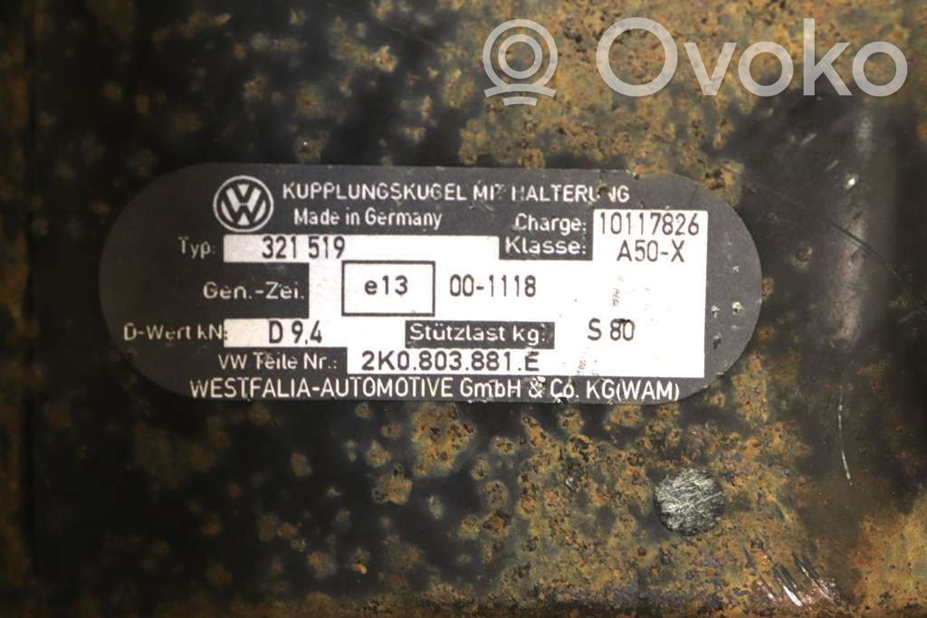 Volkswagen Caddy Hak holowniczy / Komplet 
