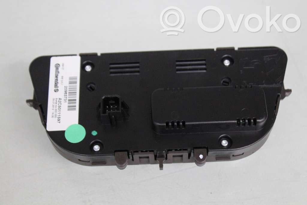 Panel klimatyzacji   20963731,A2C50111597