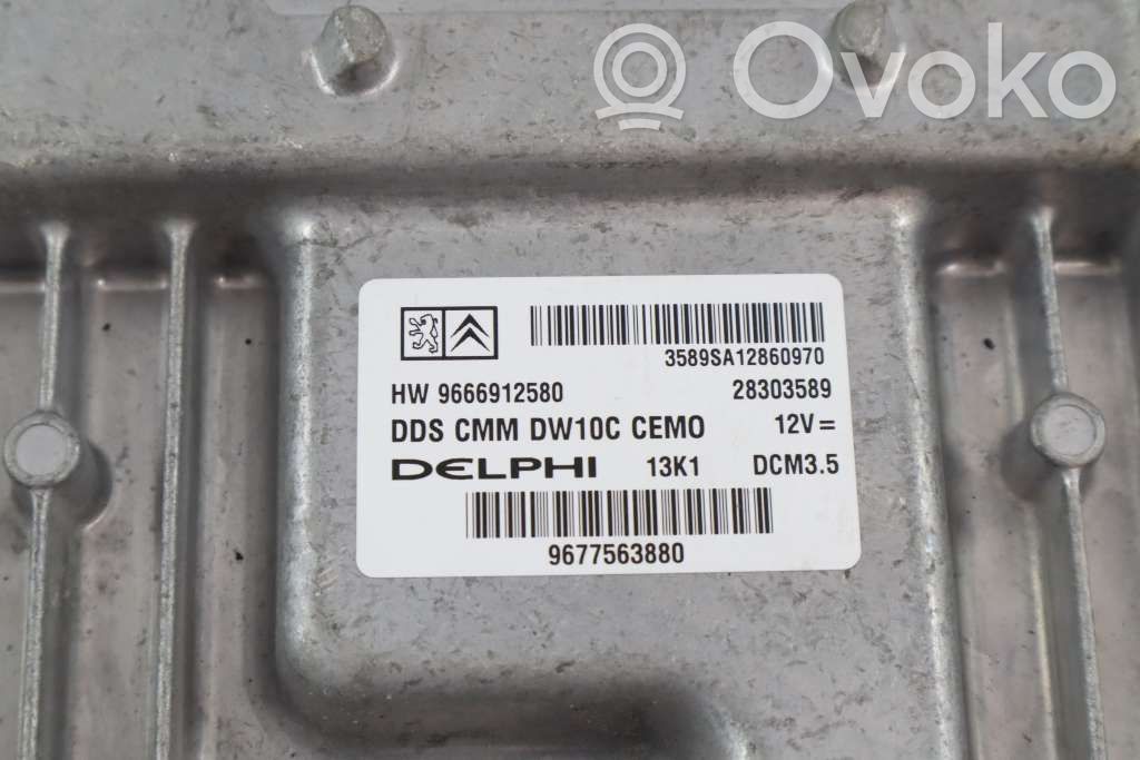 Citroen C5 Injection control unit/module 