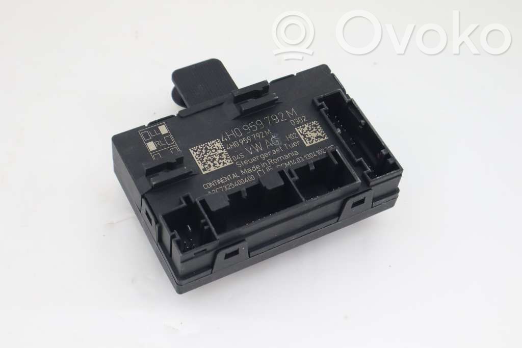 Door control unit/module   4H0959792S,A2C7325400400,4H0959792M