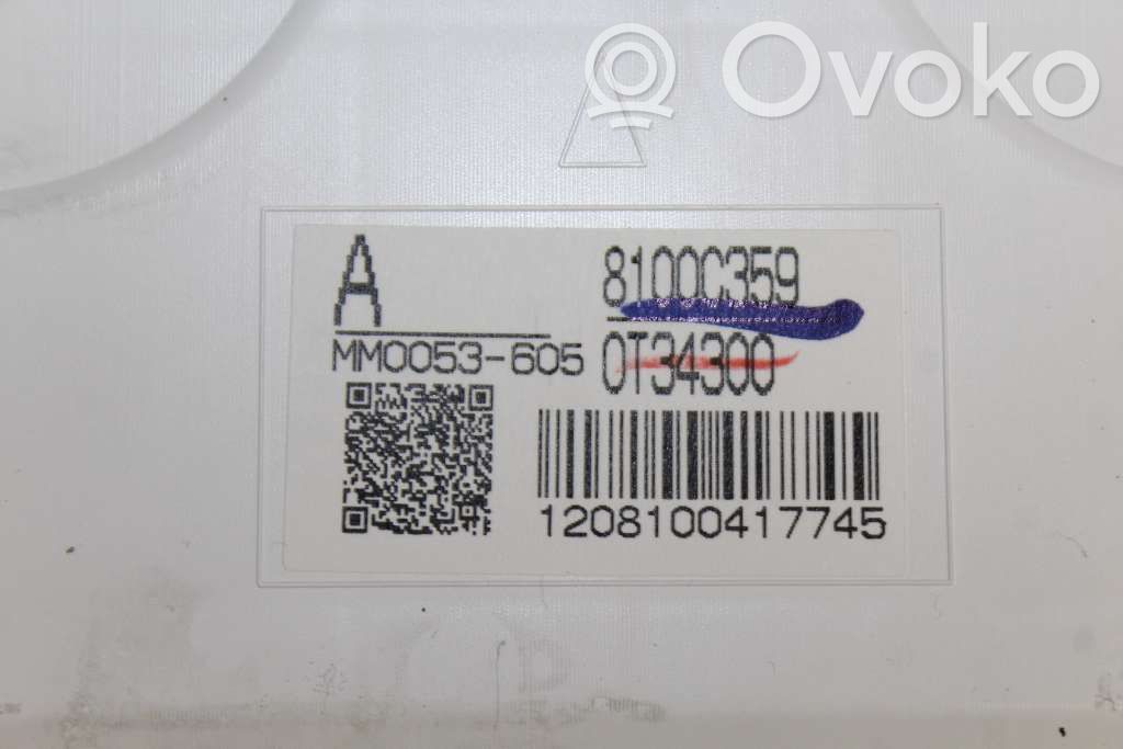 Mitsubishi ASX Speedometer (instrument cluster) 