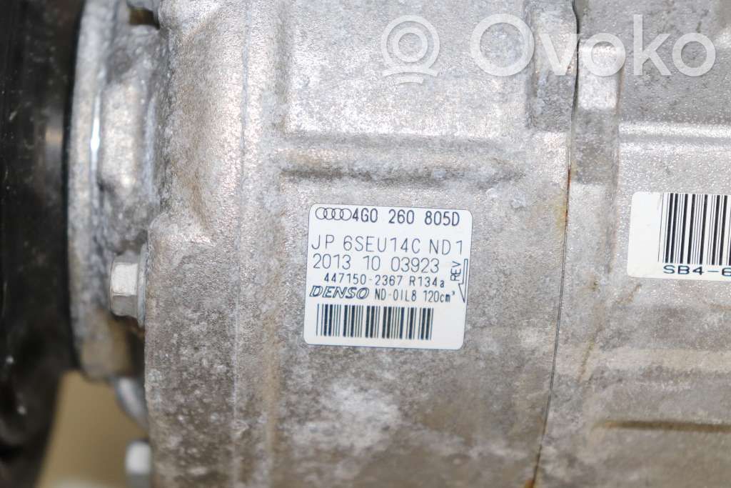 Audi A6 S6 C7 4G Compresor (pompă) aer condiționat (A/C) 