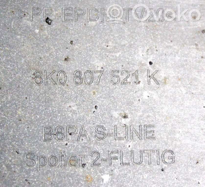 Audi A4 S4 B8 8K Moldura inferior del parachoques trasero 