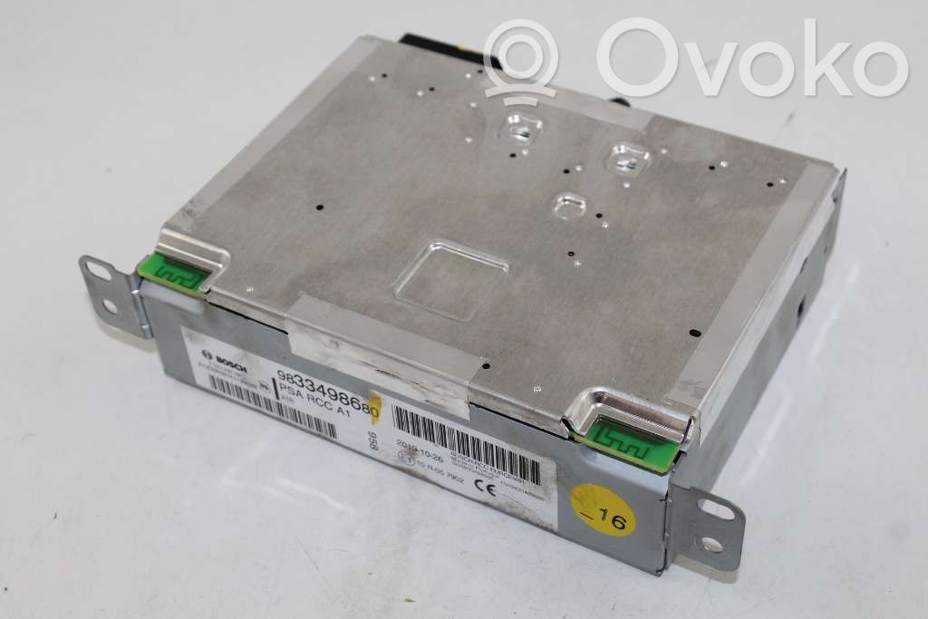 Peugeot 308 Unitate principală radio/CD/DVD/GPS 
