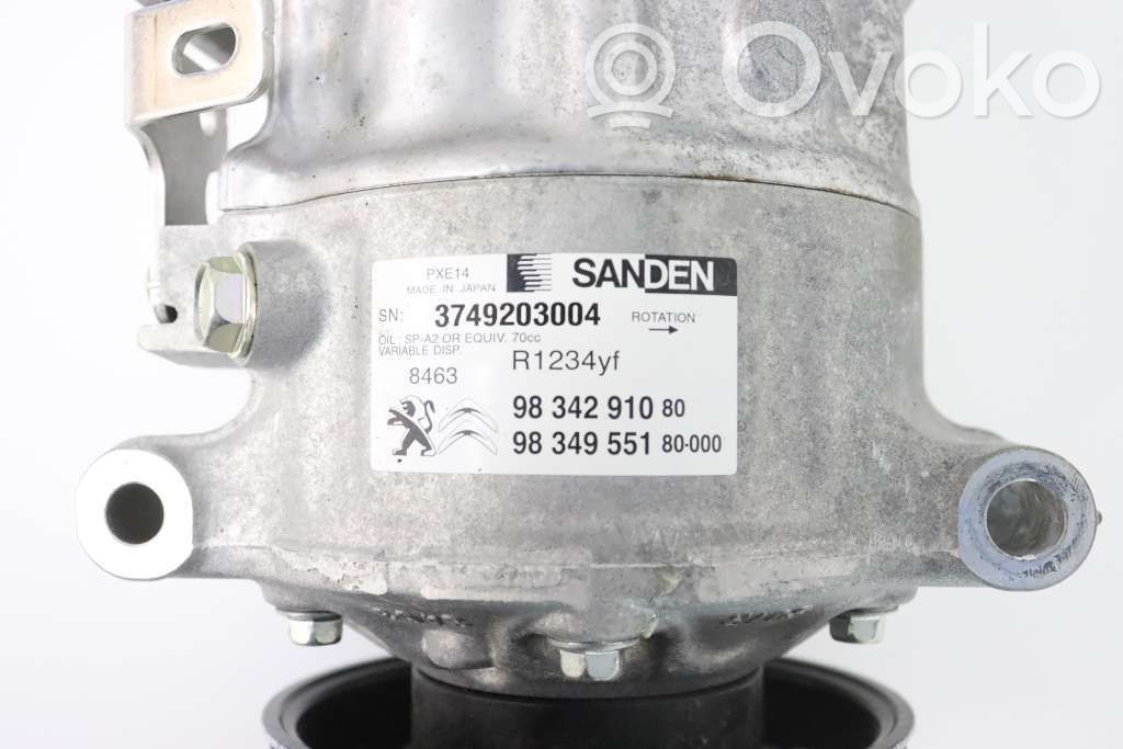 Toyota Proace Kompresor / Sprężarka klimatyzacji A/C 