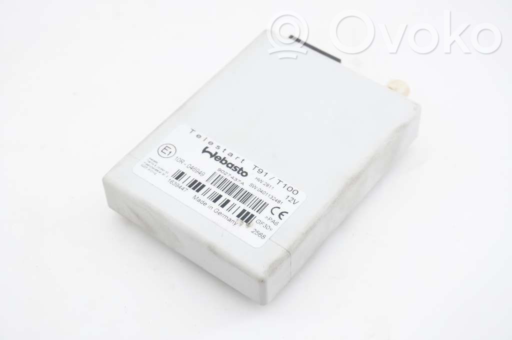 Opel Insignia B Auxiliary heating control unit/module 