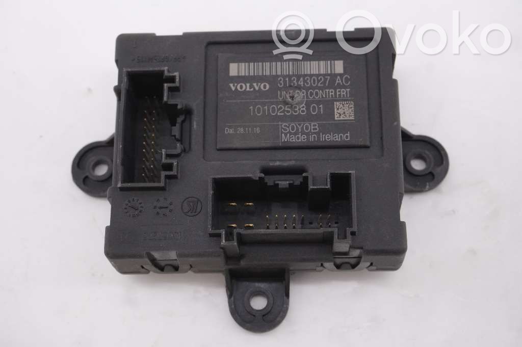 Unidad de control/módulo de la puerta   31343027,10102538,31343027