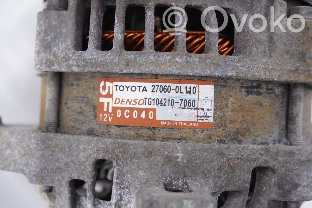 Toyota Hilux (AN120, AN130) Alternator 