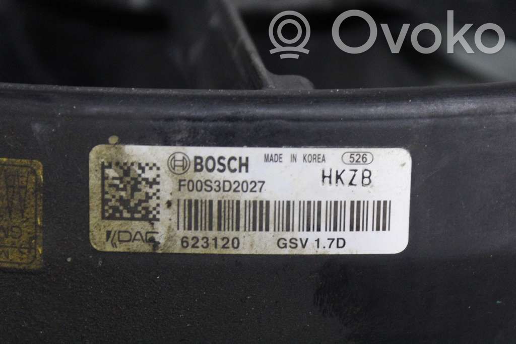 Opel Mokka Elektrinis radiatorių ventiliatorius 