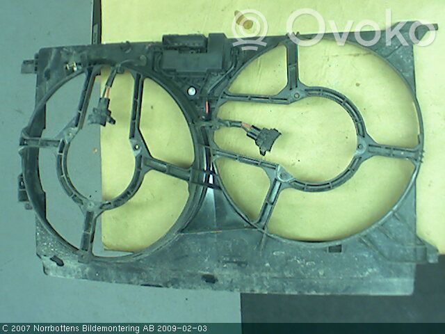 Opel Vectra C Radiator cooling fan shroud 