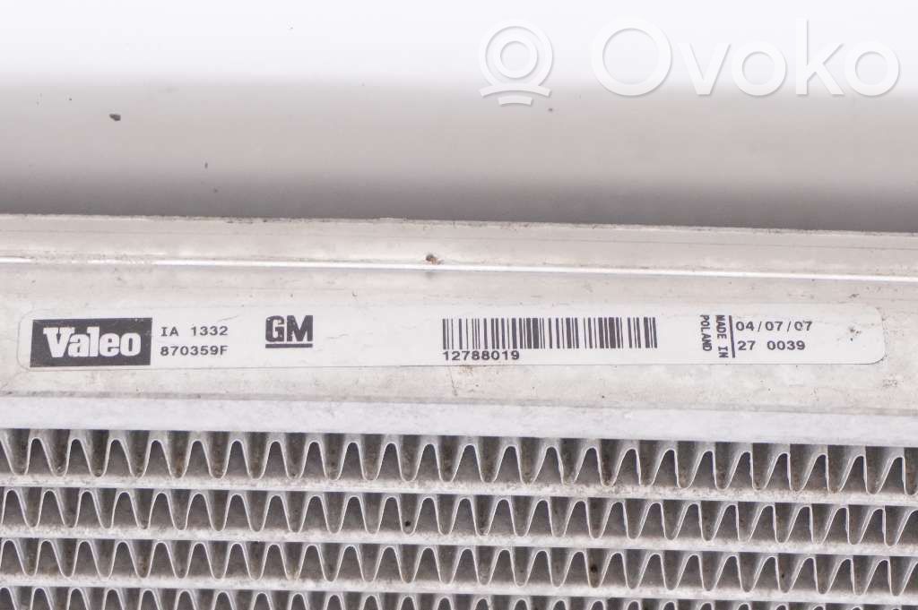 Radiador intercooler   12788019,12788019