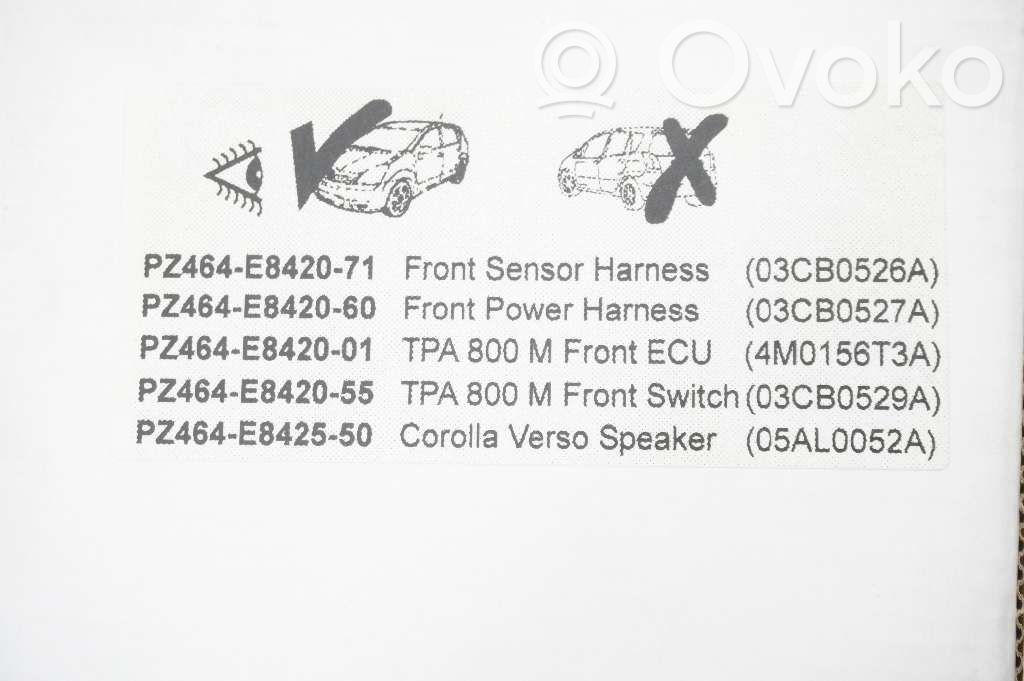 BMW 5 F10 F11 Unidad de control/módulo PDC de aparcamiento 