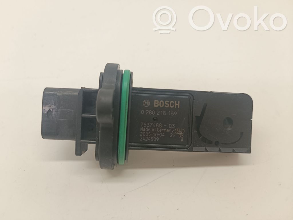 BMW 7 E65 E66 Mass air flow meter 