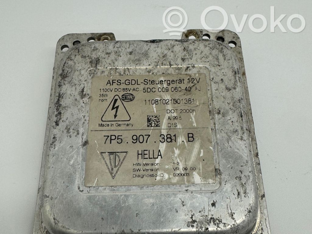 Xenon control unit/module   5DC00906040,7P5907381B,11081021001381