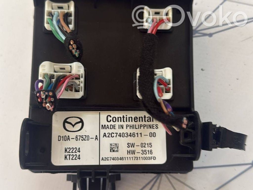 Autres unités de commande / modules   D10A675Z0A,A2C74034611