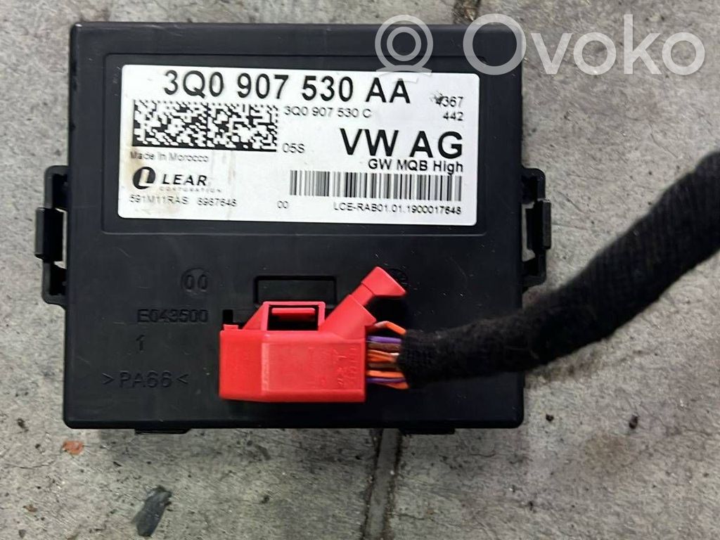 Módulo de control Gateway   3Q0907530AA