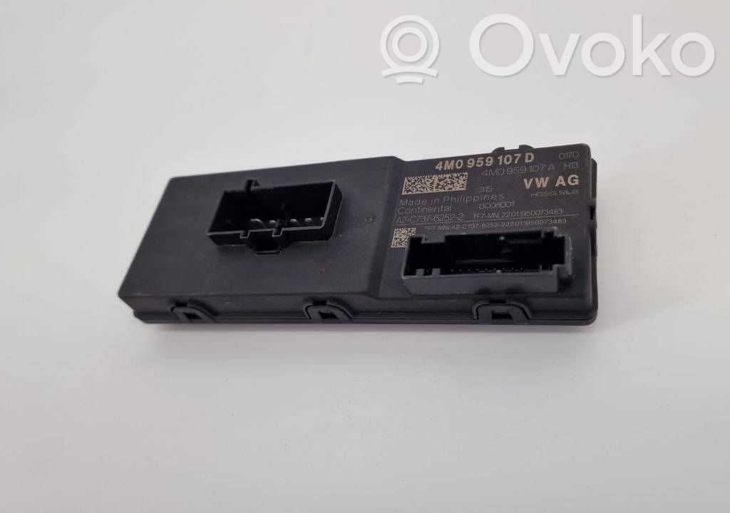 Tailgate/trunk control unit/module   4M0959107D,4M0959107A,A2C73762522