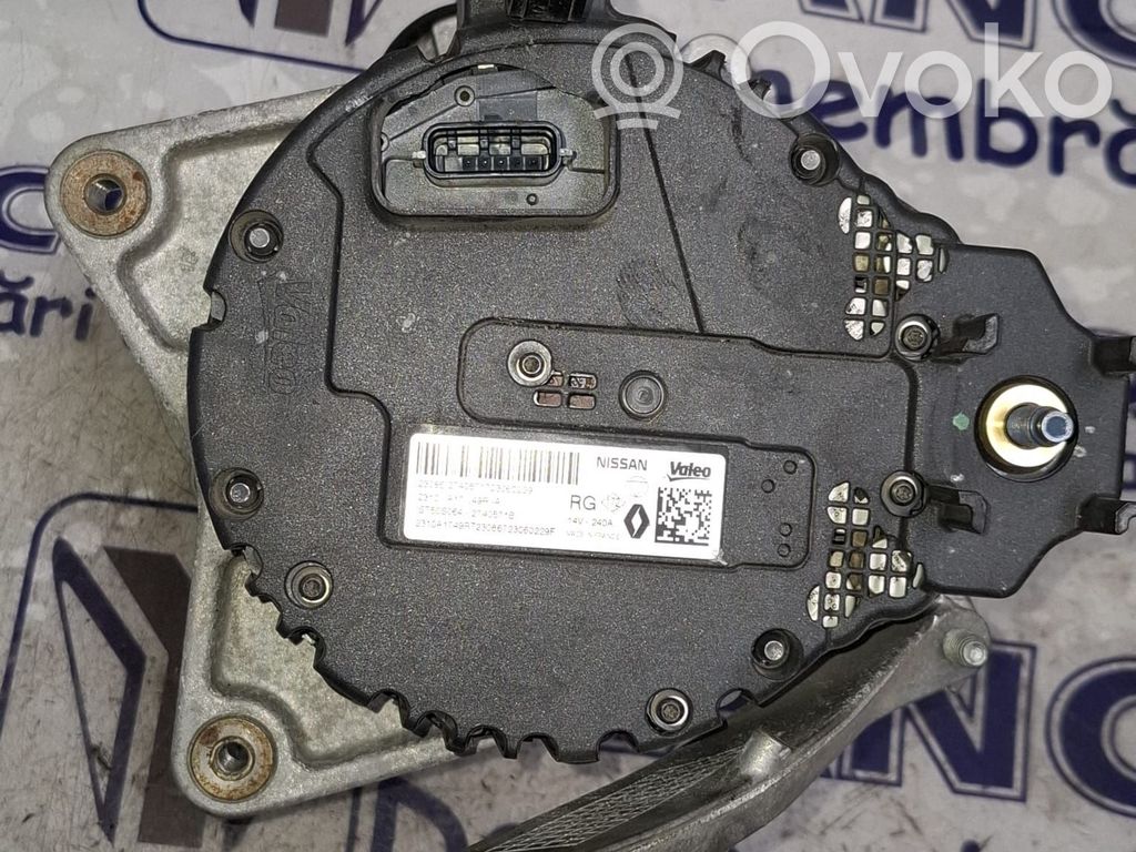 Nissan Qashqai J12 Генератор 
