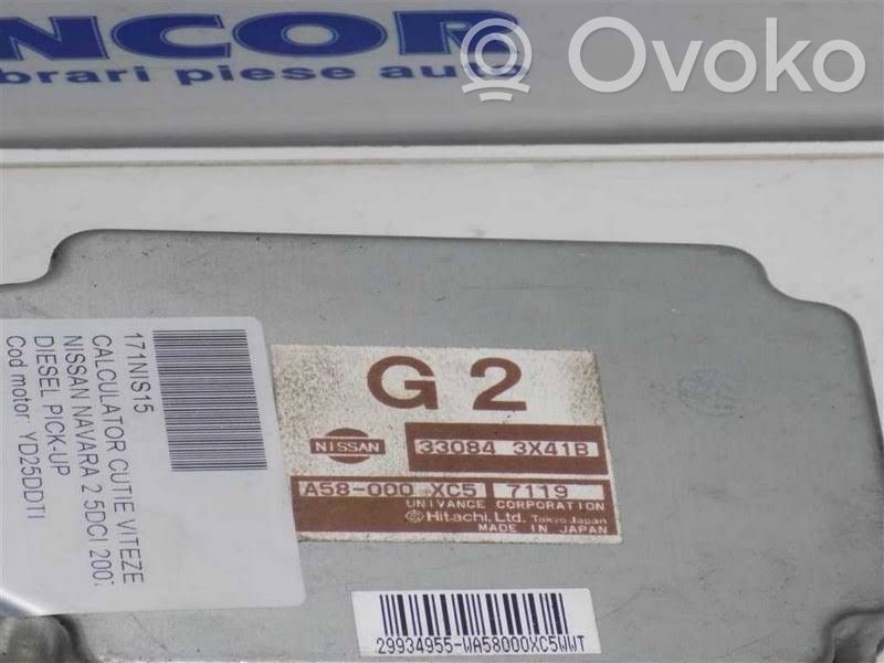 Nissan Navara D40 Module de contrôle de boîte de vitesses ECU 