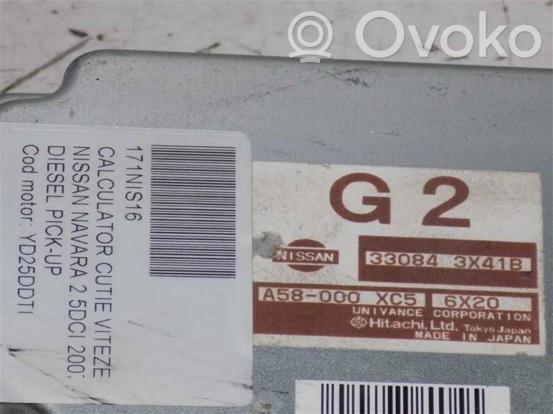 Nissan Navara D40 Module de contrôle de boîte de vitesses ECU 