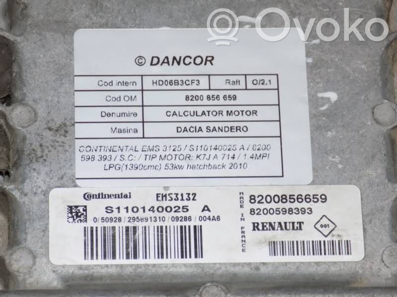 Dacia Sandero Engine control unit/module 