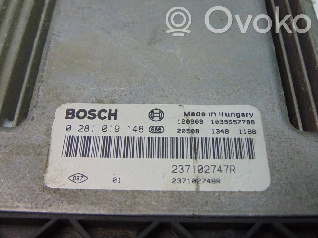 Engine control unit/module   237102747R