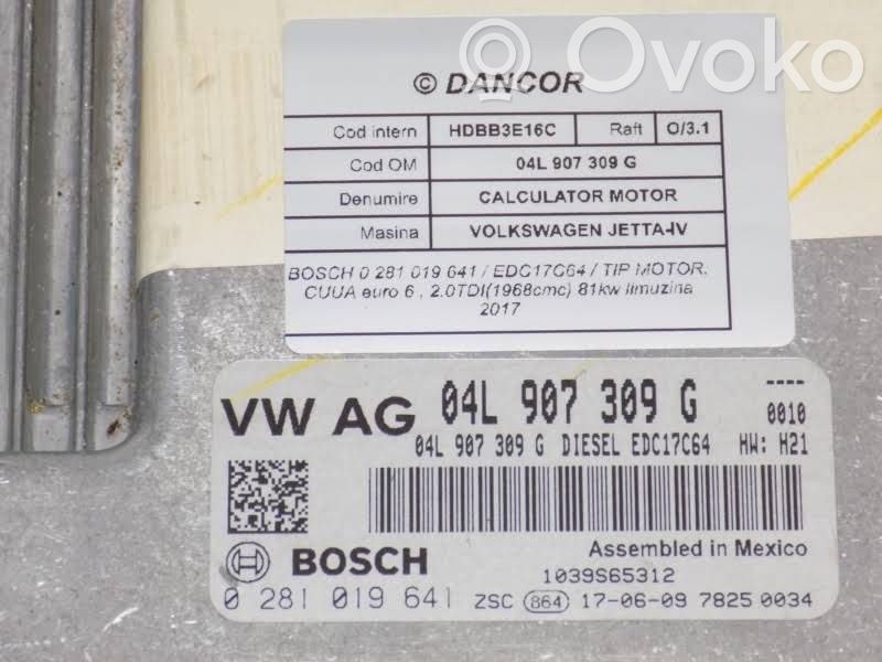 Volkswagen Jetta VI Motorsteuergerät/-modul 
