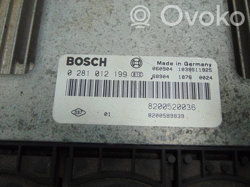Engine control unit/module   8200520036