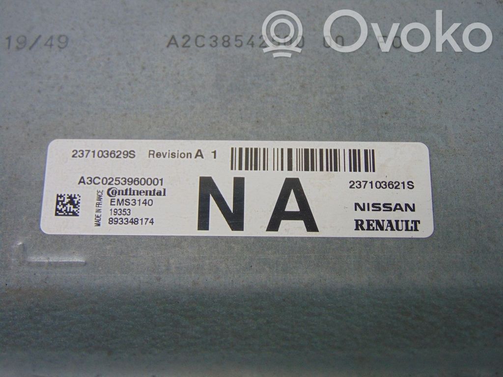 Engine control unit/module   237103629S