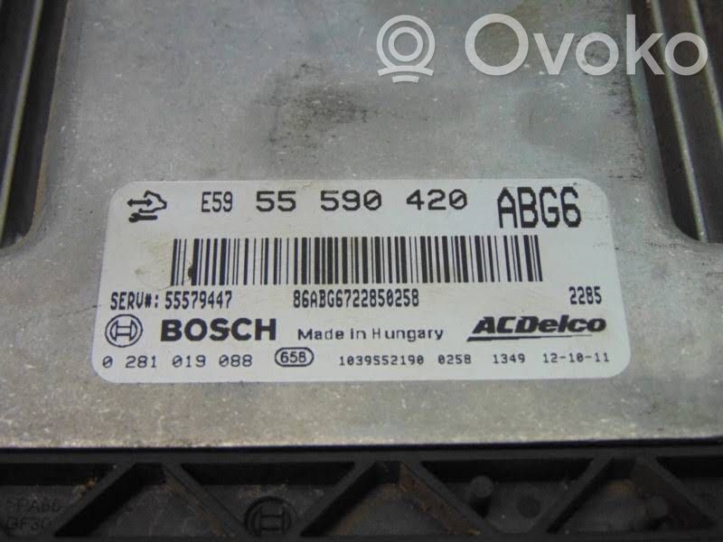 Opel Insignia A Sterownik / Moduł ECU 