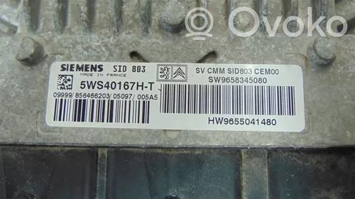 Peugeot 407 Engine control unit/module 
