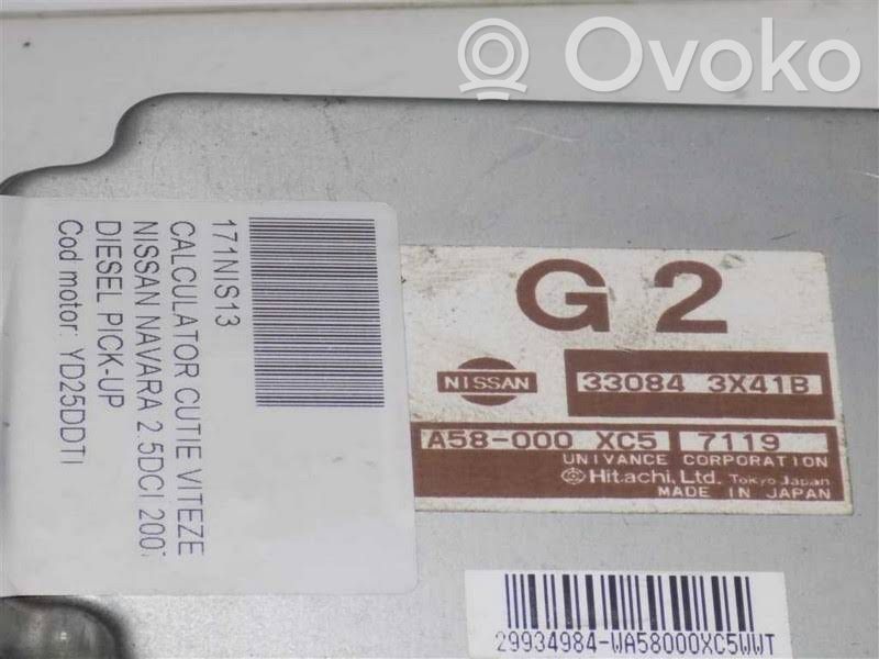 Nissan Navara D40 Module de contrôle de boîte de vitesses ECU 