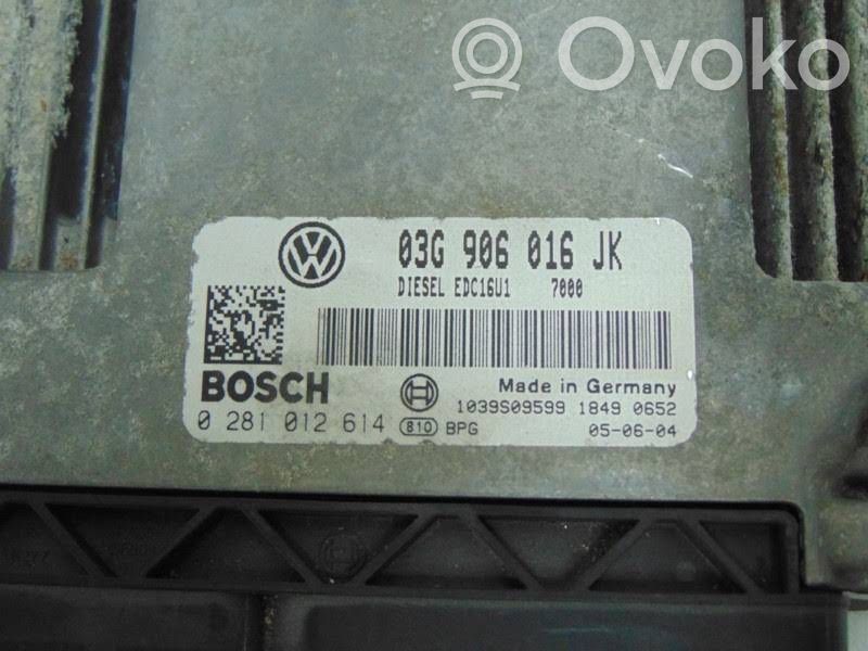 Volkswagen Jetta V Engine control unit/module 