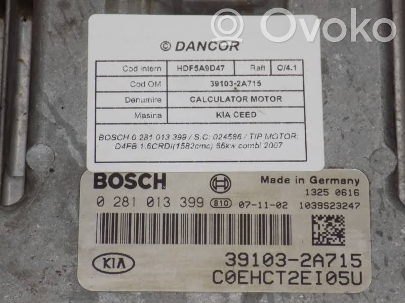 Ford Focus Calculateur moteur ECU 