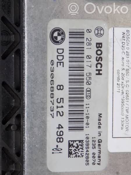 BMW 1 E82 E88 Variklio valdymo blokas 